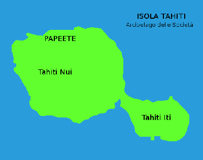 mappa Tahiti